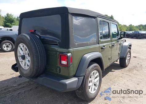 2023 Jeep Wrangler 4-Door Sport S 4X4 from USA, damaged, VIN 1C4HJXDN2PW617969